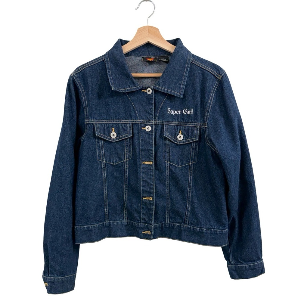 Warner Bros. Super Girl Blue Jean Jacket